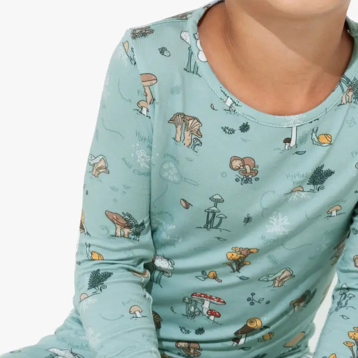 Mushroom Cycle Kids PJ Set