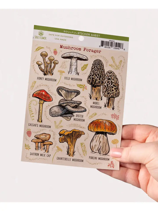 Mushroom Forager Stickers