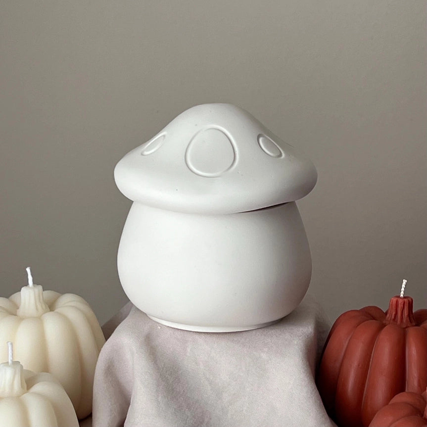 Mushroom Jar Candle