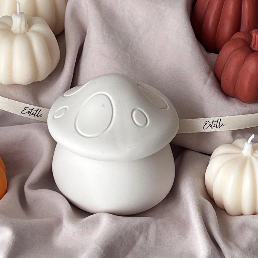 Mushroom Jar Candle