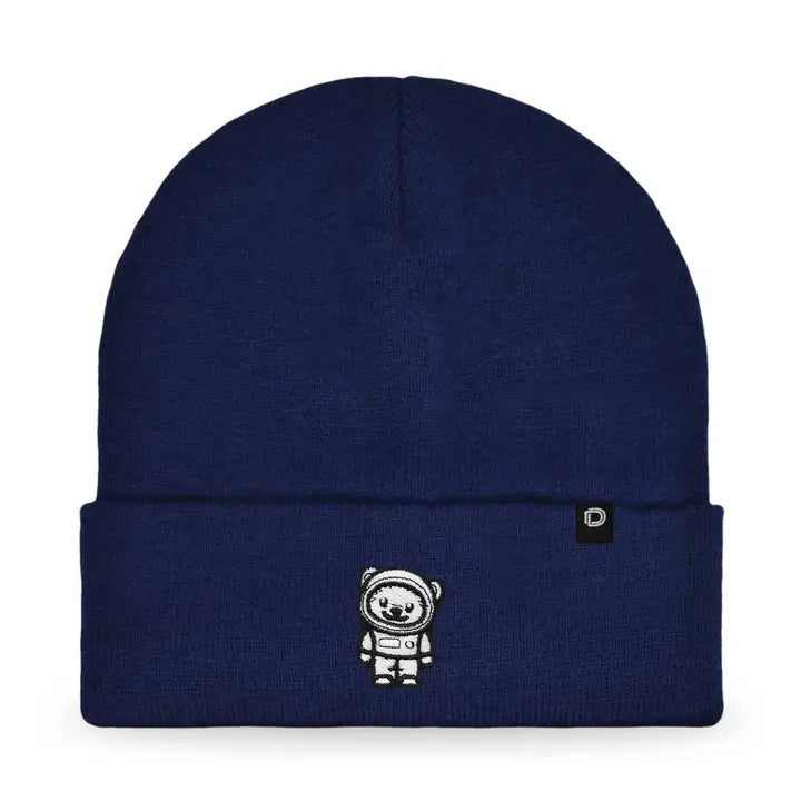 Navy Blue Ice Bear Beanie