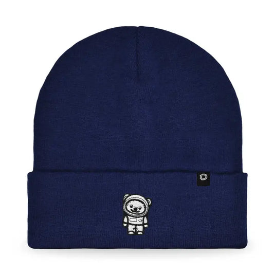 Navy Blue Ice Bear Beanie