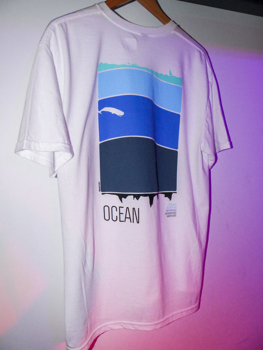 Ocean Print T-Shirt