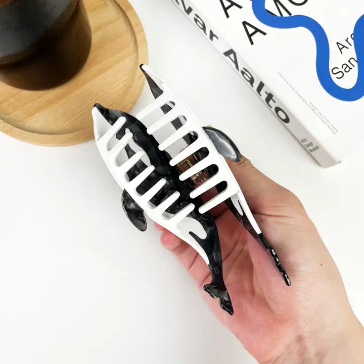 Orca Hair Claw Clip