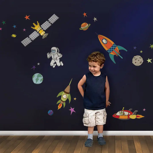 Outer Space Wall Stickers