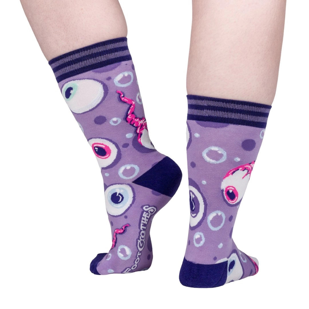 Peepers Eyeball Crew Socks