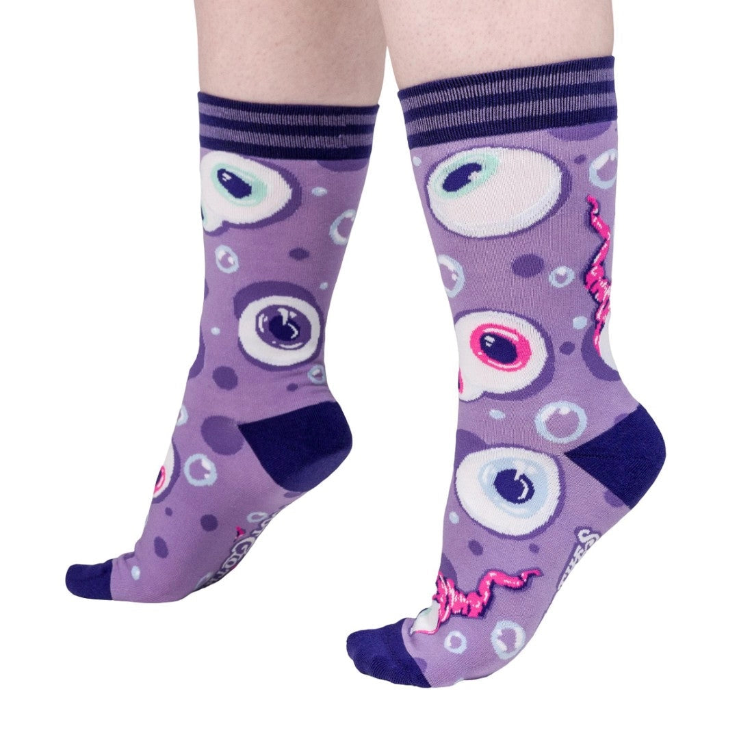 Peepers Eyeball Crew Socks