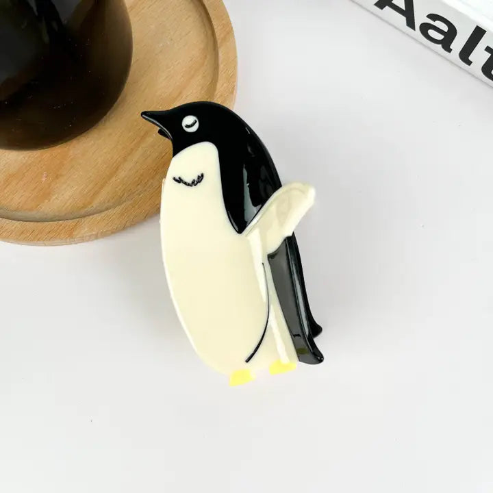 Penguin Claw Clip