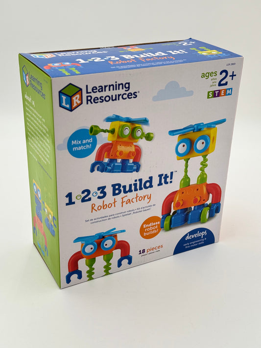 1-2-3 Build It! Robot Factory