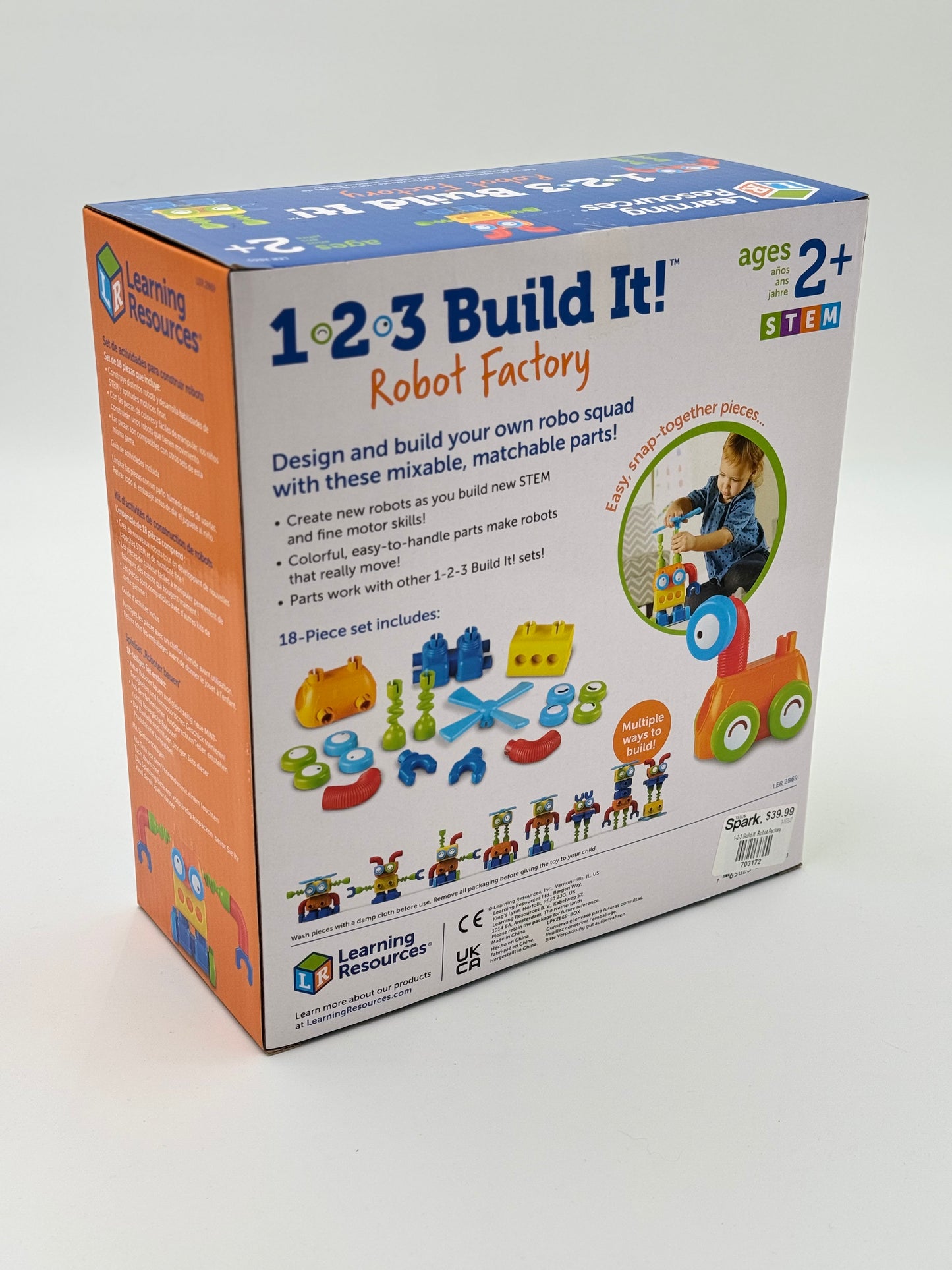 1-2-3 Build It! Robot Factory