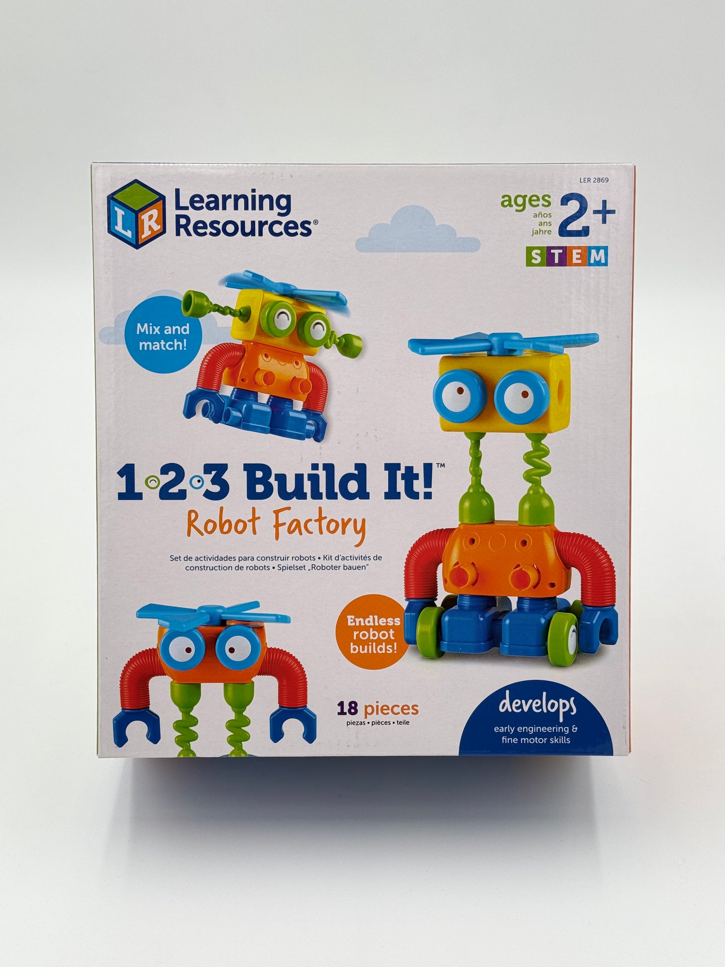 1-2-3 Build It! Robot Factory