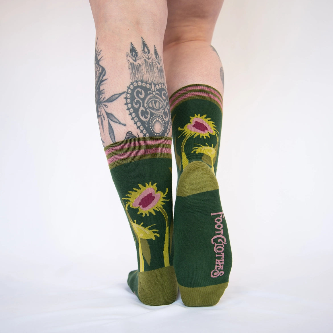 Pitcher Plant Crew Socks