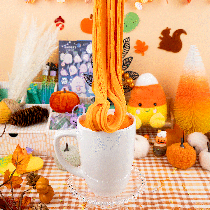 Pumpkin Spice Catpuccino Slime