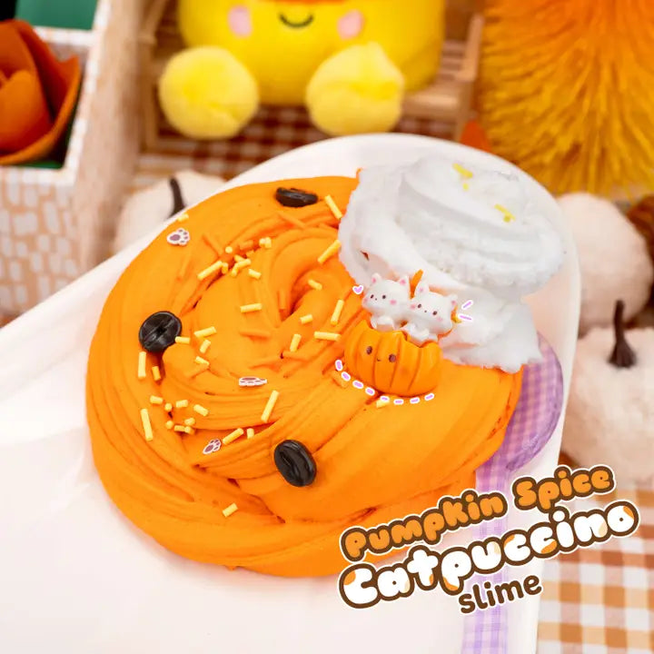 Pumpkin Spice Catpuccino Slime