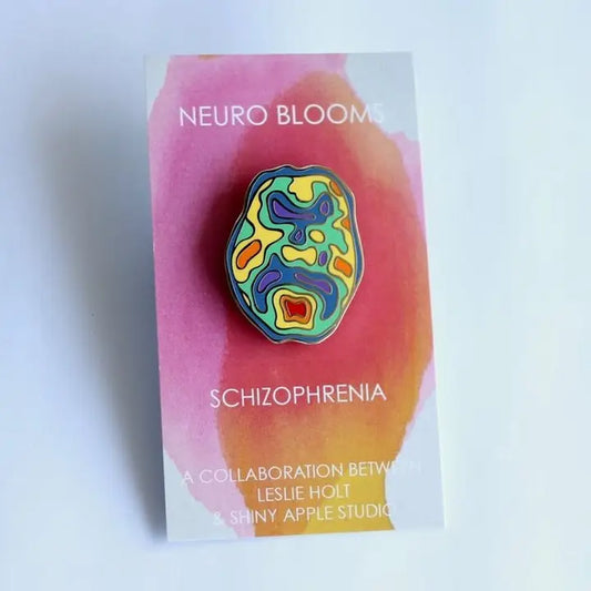 Schizophrenia Enamel Pin