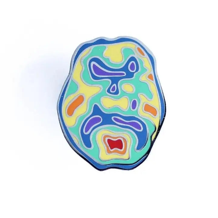 Schizophrenia Enamel Pin
