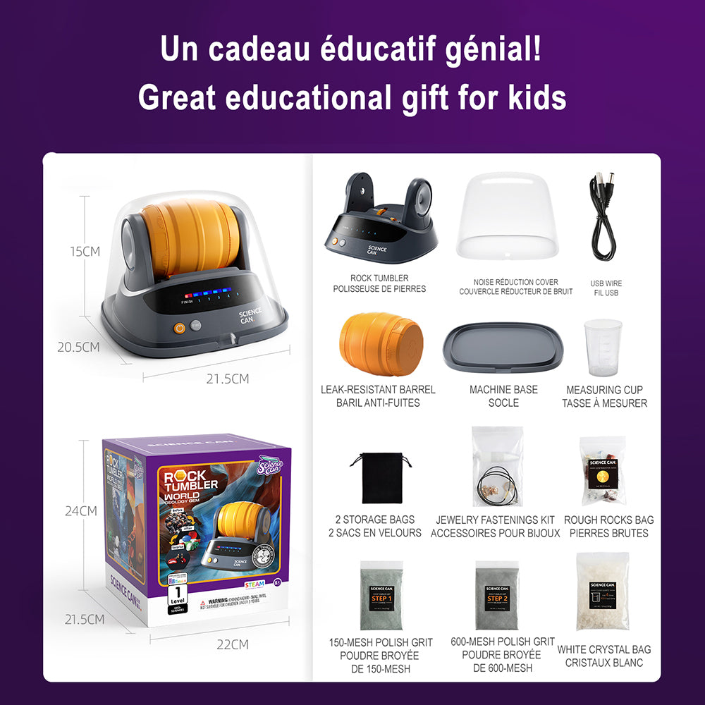 Science Can Rock Tumbler