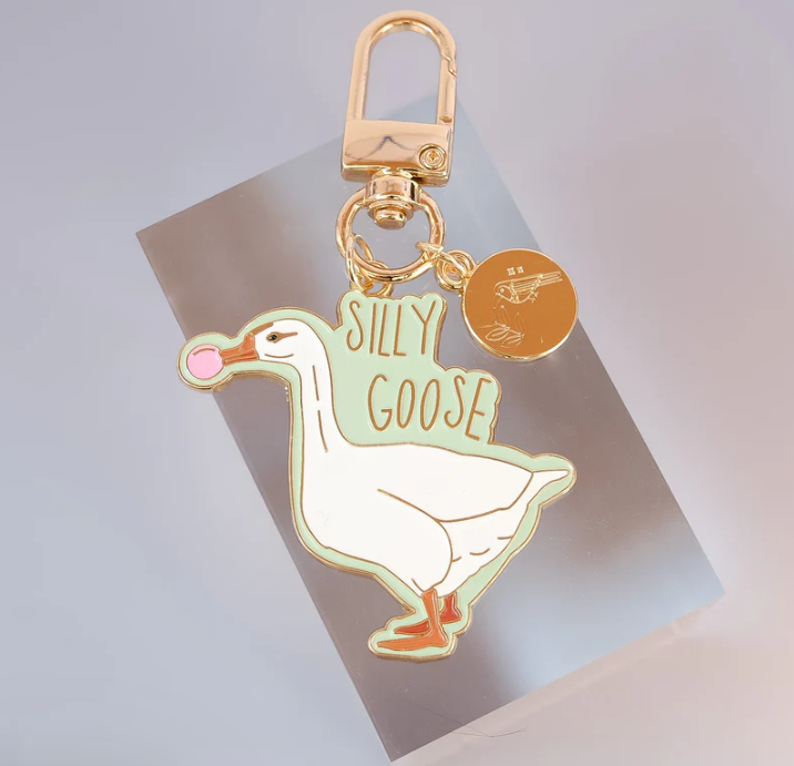 Silly Goose Keychain