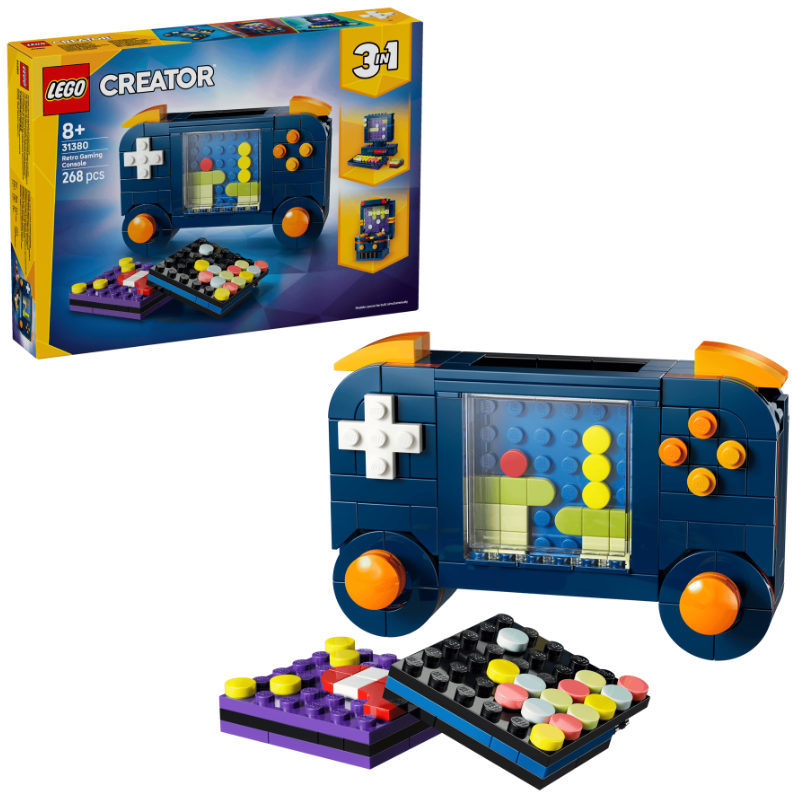 Retro Gaming System LEGO Set