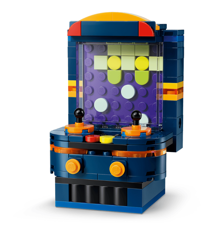 Retro Gaming System LEGO Set