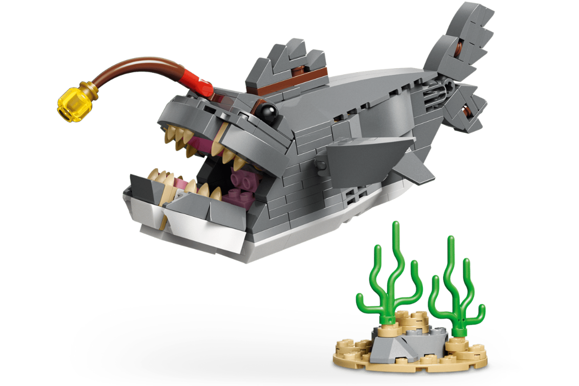 Fish Creature Lego Set