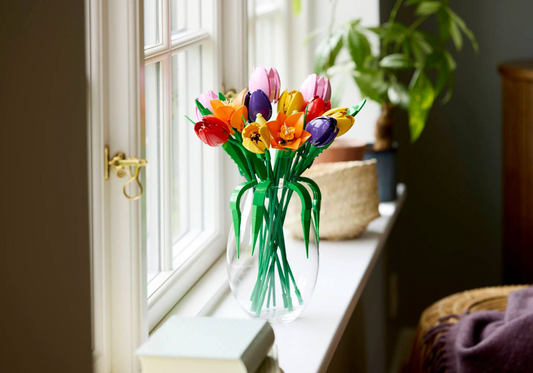 Tulip Bouquet Lego Set