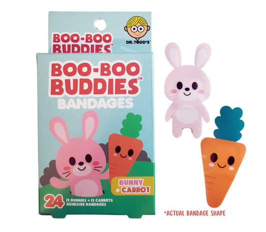 Bunny + Carrot Bandages
