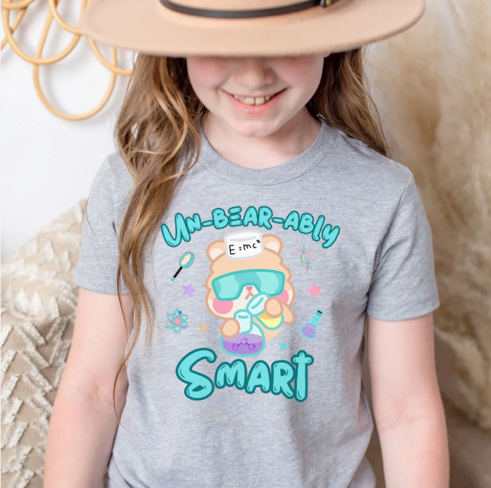 Cute Bear Stem Shirt 2T