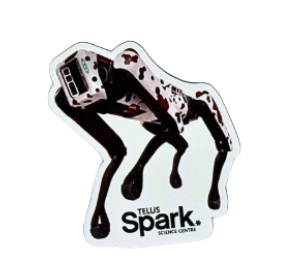 Spark Robo Dog Flint Magnet