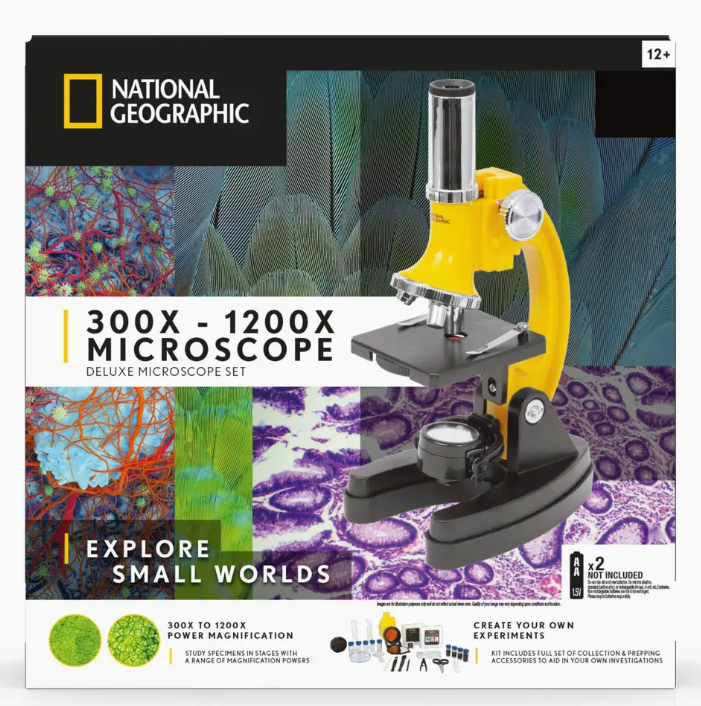 300x-1200x Microscope Natgeo