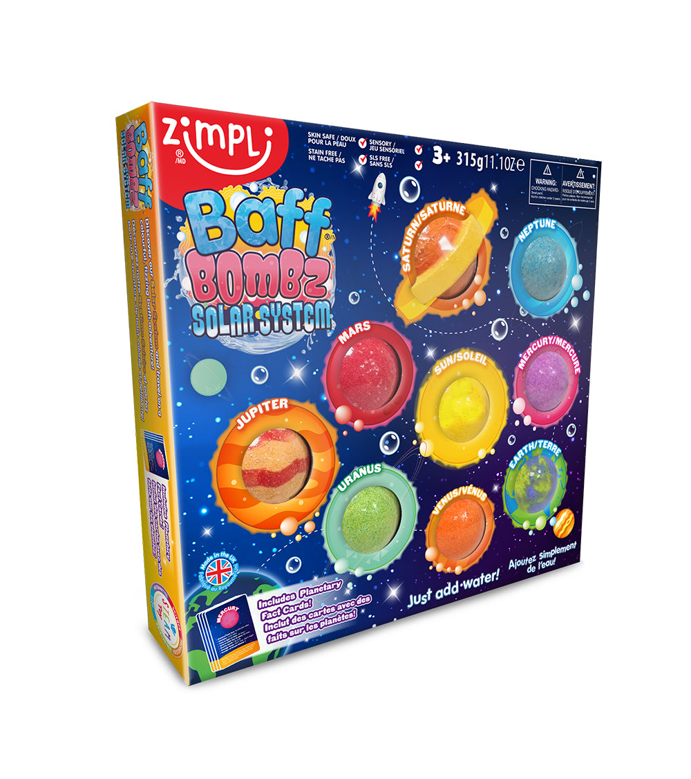 Solar System Bath Bombs