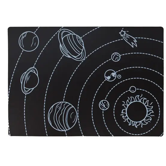 Solar System Chalk Placemat – Spark Science Store YYC