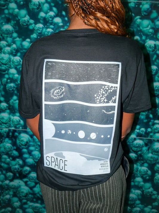 Space Print T-Shirt