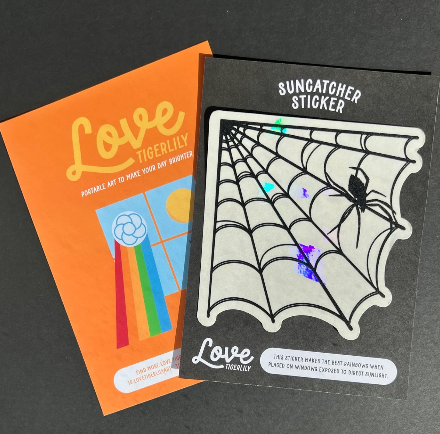 Spiderweb Suncatcher