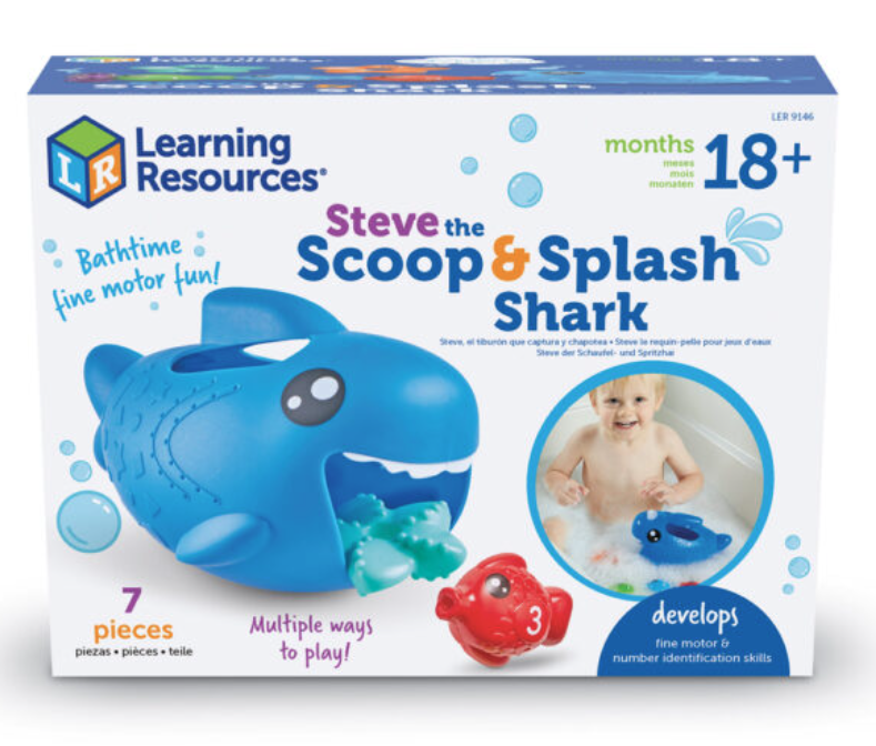 Steve the Scoop & Splash Shark