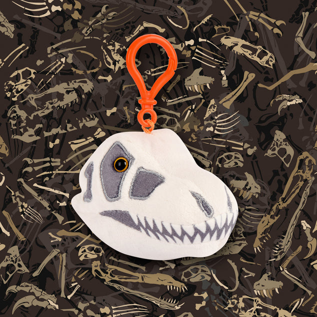 T-Rex Skull Keychain