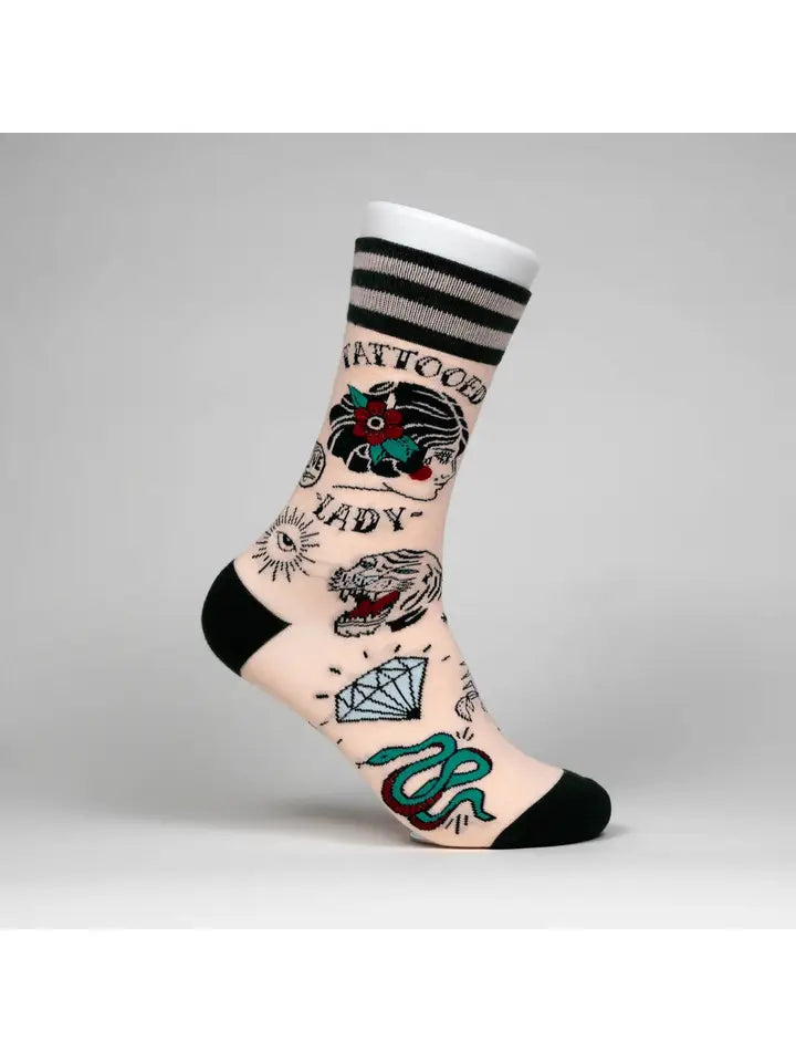 Tattooed Lady Socks