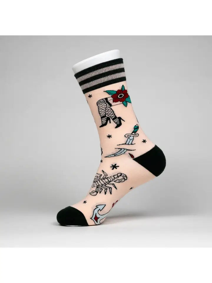 Tattooed Lady Socks