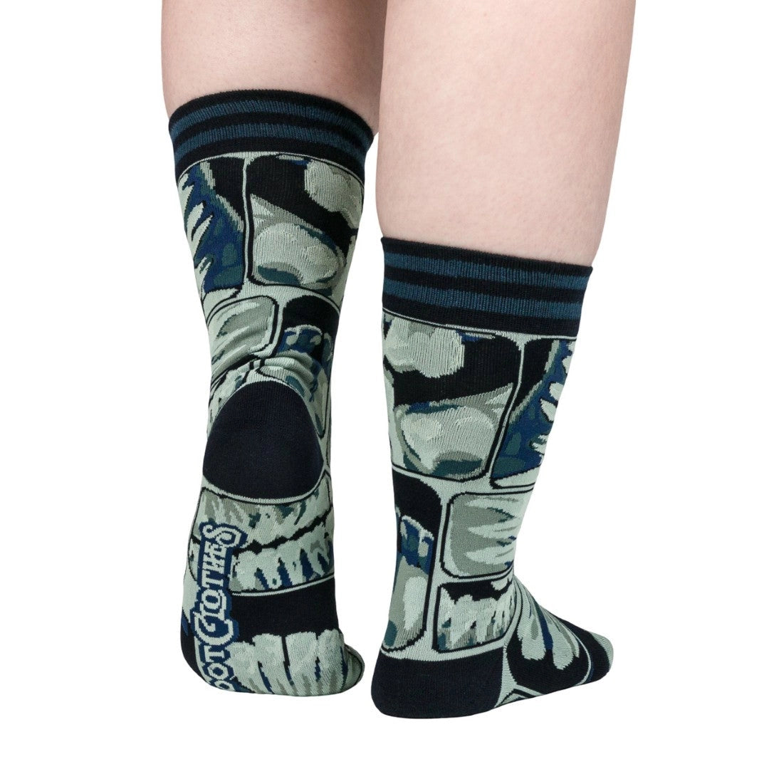 Teeth X-Ray Crew Socks