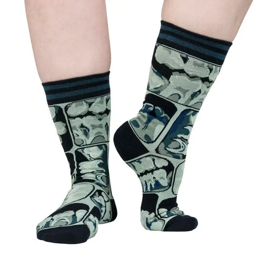 Teeth X-Ray Crew Socks