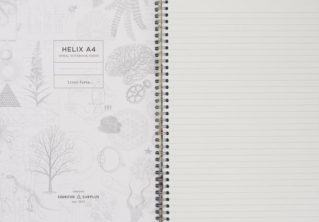 Night Sky Spiral Notebook A5