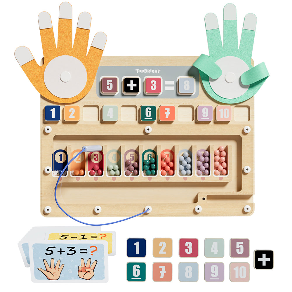 Top Bright Finger & Bead Math