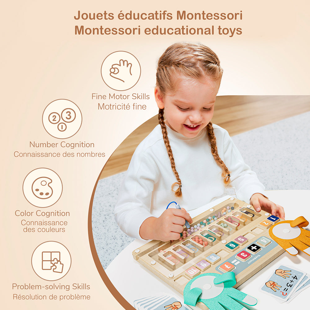 Top Bright Finger & Bead Math