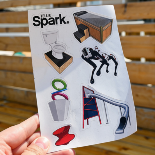 Spark Novelties Sticker Sheet