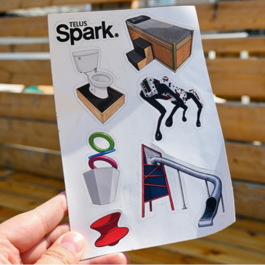 Spark Novelties Sticker Sheet