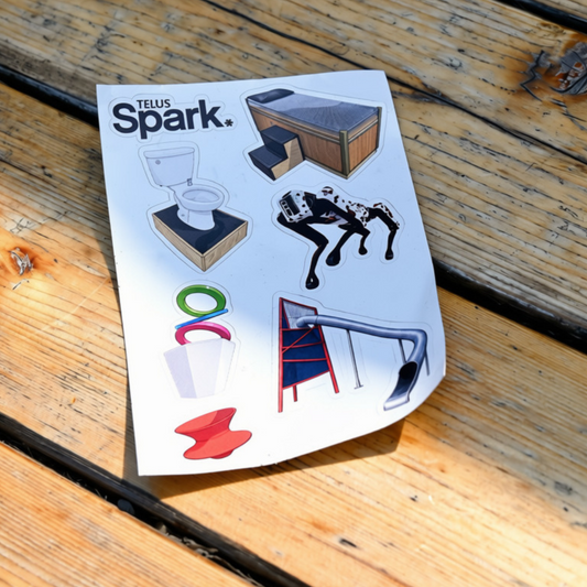 Spark Novelties Sticker Sheet