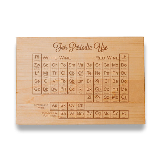 Wine Periodic Table Board