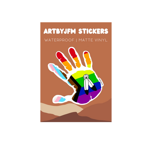 Pride Indigenous Vinyl Sticker