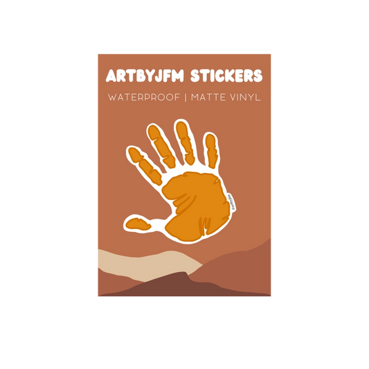 Orange Every Child Matters Sticker