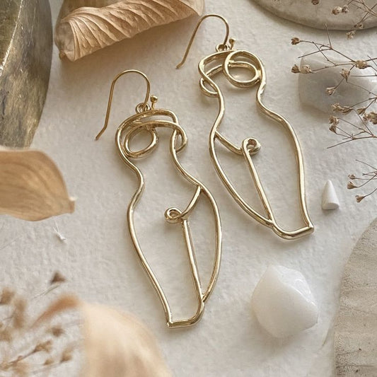 Beauvoir Body Earrings